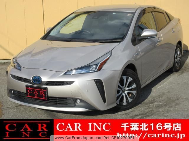 toyota prius 2019 quick_quick_ZVW51_ZVW51-6108378 image 1