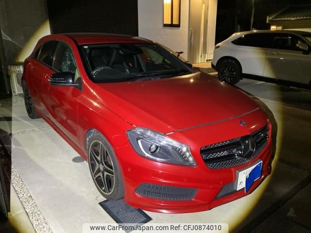 mercedes-benz a-class 2014 -MERCEDES-BENZ--Benz A Class DBA-176042--WDD1760422V025811---MERCEDES-BENZ--Benz A Class DBA-176042--WDD1760422V025811- image 1