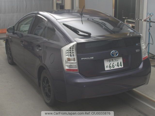 toyota prius 2011 -TOYOTA 【群馬 302ﾇ6644】--Prius ZVW30--5319964---TOYOTA 【群馬 302ﾇ6644】--Prius ZVW30--5319964- image 2