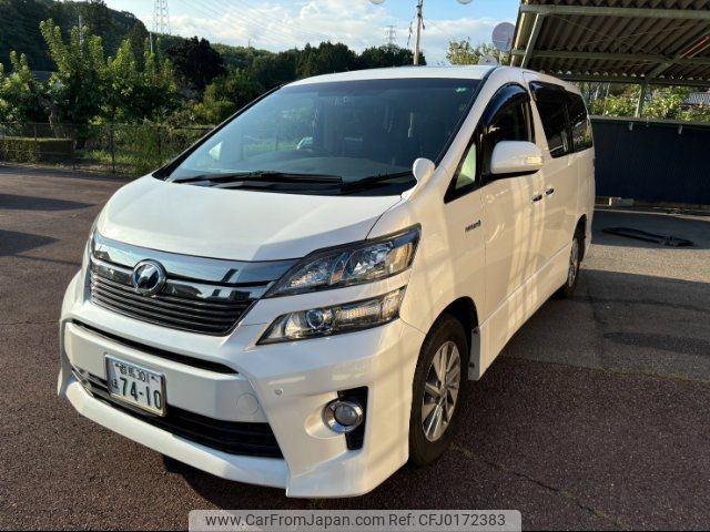 toyota vellfire 2013 -TOYOTA 【群馬 301ﾎ7410】--Vellfire ATH20W--8031389---TOYOTA 【群馬 301ﾎ7410】--Vellfire ATH20W--8031389- image 1