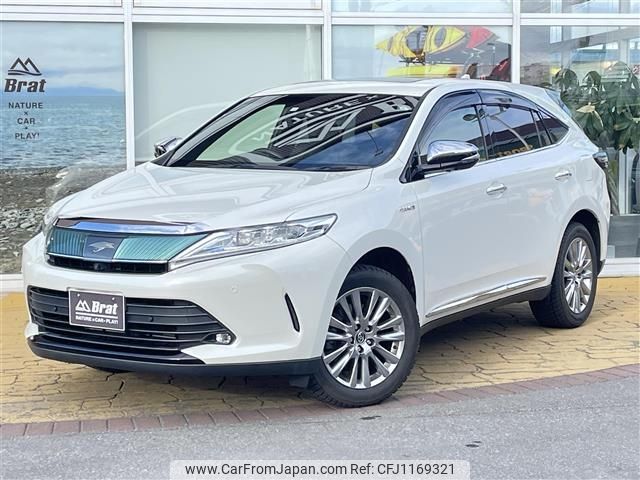 toyota harrier 2018 -TOYOTA--Harrier DAA-AVU65W--AVU65-0057244---TOYOTA--Harrier DAA-AVU65W--AVU65-0057244- image 1