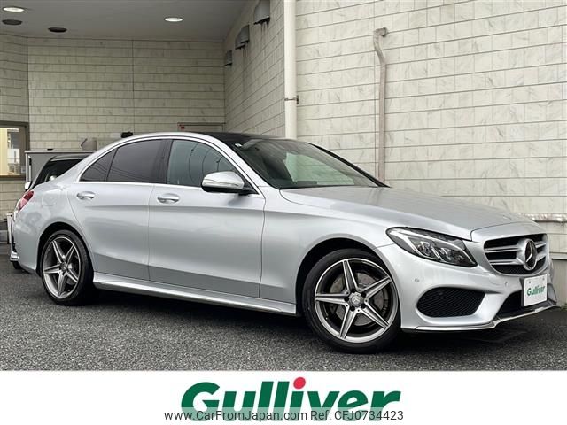 mercedes-benz c-class 2015 -MERCEDES-BENZ--Benz C Class RBA-205042--WDD2050422R076146---MERCEDES-BENZ--Benz C Class RBA-205042--WDD2050422R076146- image 1