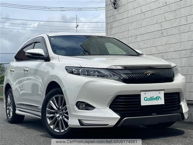 toyota harrier 2017 -TOYOTA--Harrier DBA-ZSU60W--ZSU60-0110365---TOYOTA--Harrier DBA-ZSU60W--ZSU60-0110365- image 1