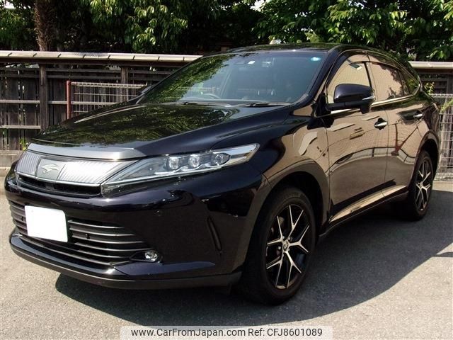 toyota harrier 2019 -TOYOTA--Harrier DBA-ZSU60W--ZSU60-0188289---TOYOTA--Harrier DBA-ZSU60W--ZSU60-0188289- image 1