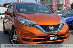 nissan note 2018 CFJ1688322