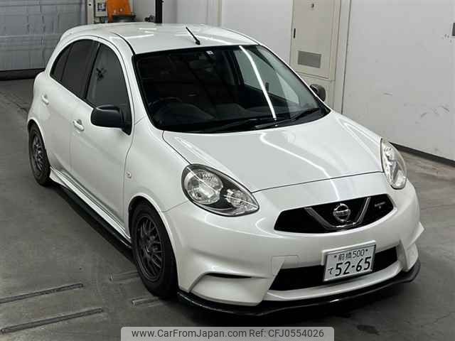 nissan march 2014 -NISSAN 【前橋 500テ5265】--March K13ｶｲ-500885---NISSAN 【前橋 500テ5265】--March K13ｶｲ-500885- image 1