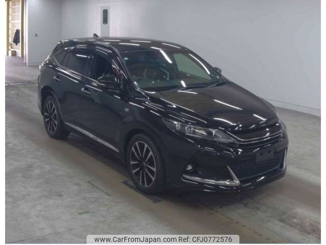 toyota harrier 2016 -TOYOTA--Harrier DBA-ZSU60W--ZSU60W-0094575---TOYOTA--Harrier DBA-ZSU60W--ZSU60W-0094575- image 1