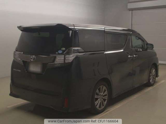 toyota vellfire 2017 -TOYOTA 【八王子 345ﾐ1123】--Vellfire DBA-AGH30W--AGH30-0160368---TOYOTA 【八王子 345ﾐ1123】--Vellfire DBA-AGH30W--AGH30-0160368- image 2