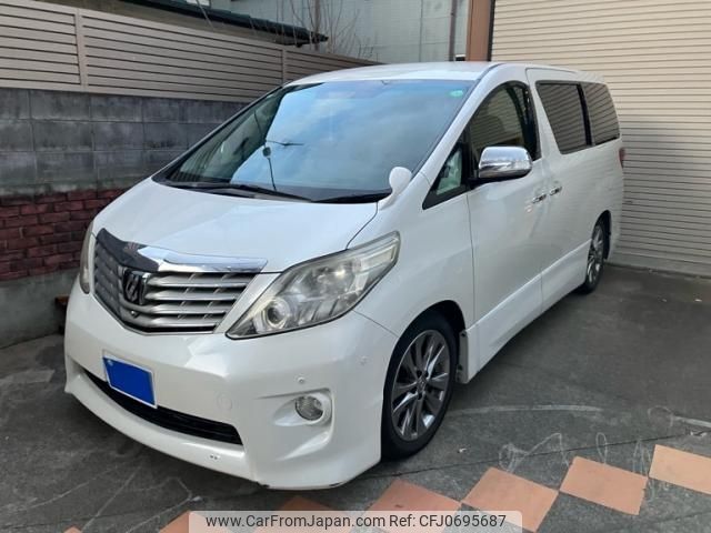 toyota alphard 2011 -TOYOTA--Alphard DBA-ANH25W--ANH25-8028720---TOYOTA--Alphard DBA-ANH25W--ANH25-8028720- image 1