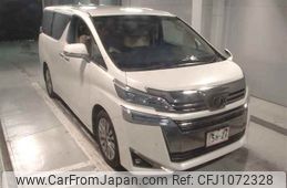 toyota vellfire 2018 -TOYOTA--Vellfire AGH30W--0187590---TOYOTA--Vellfire AGH30W--0187590-