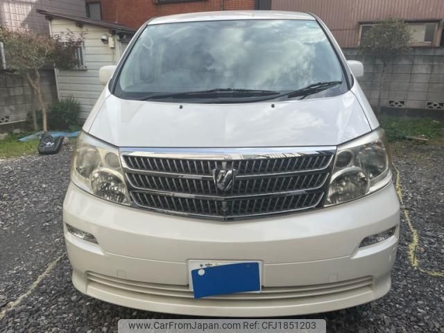 toyota alphard 2002 CFJ1851203 image 1