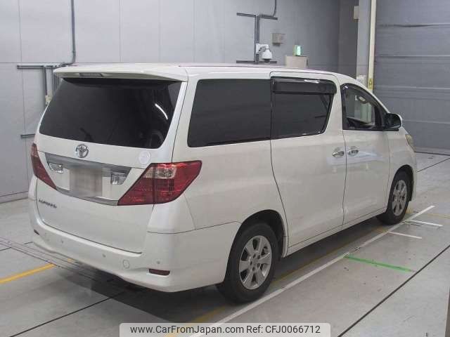 toyota alphard 2010 -TOYOTA--Alphard DBA-ANH25W--ANH25W-8016628---TOYOTA--Alphard DBA-ANH25W--ANH25W-8016628- image 2