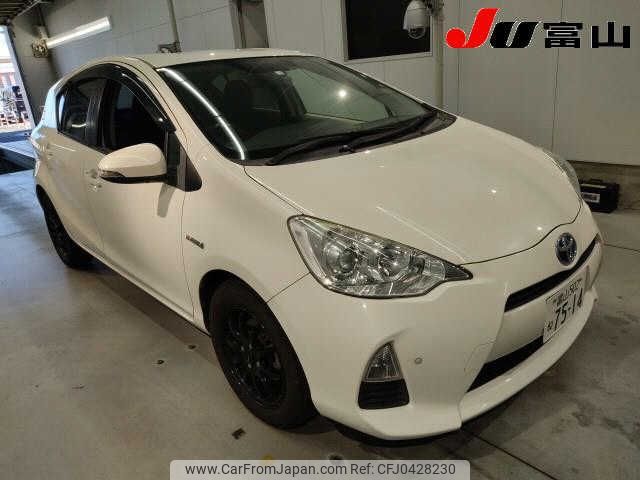 toyota aqua 2012 -TOYOTA 【富山 502ﾈ7514】--AQUA NHP10--NHP10-2035683---TOYOTA 【富山 502ﾈ7514】--AQUA NHP10--NHP10-2035683- image 1