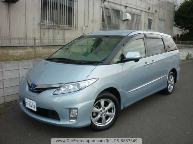 toyota estima-hybrid 2010 -TOYOTA--Estima Hybrid DAA-AHR20W--AHR20-7045636---TOYOTA--Estima Hybrid DAA-AHR20W--AHR20-7045636- image 1