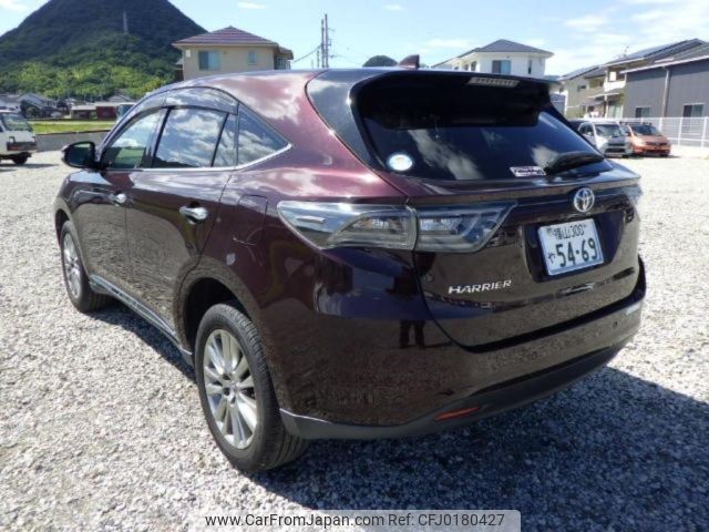 toyota harrier 2016 -TOYOTA 【福山 300や5469】--Harrier ZSU60W-0085136---TOYOTA 【福山 300や5469】--Harrier ZSU60W-0085136- image 2