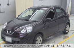 nissan march 2016 CFJ1851854