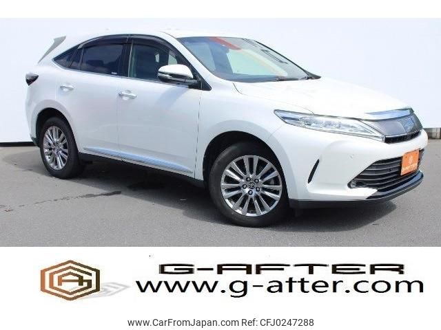 toyota harrier 2018 -TOYOTA--Harrier DBA-ZSU60W--ZSU60-0162809---TOYOTA--Harrier DBA-ZSU60W--ZSU60-0162809- image 1