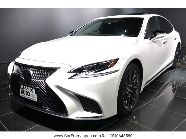 lexus ls 2018 -LEXUS--Lexus LS DAA-GVF55--GVF55-6003463---LEXUS--Lexus LS DAA-GVF55--GVF55-6003463- image 1