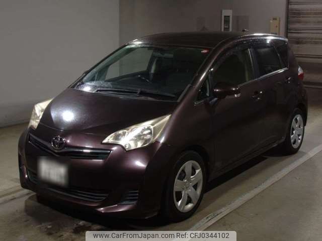 toyota ractis 2012 -TOYOTA 【名古屋 505ﾏ6198】--Ractis DBA-NCP120--NCP120-2046439---TOYOTA 【名古屋 505ﾏ6198】--Ractis DBA-NCP120--NCP120-2046439- image 1