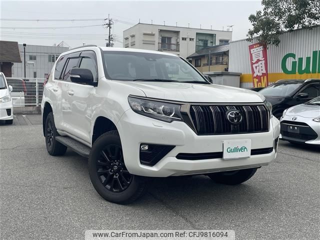 toyota land-cruiser-prado 2022 -TOYOTA--Land Cruiser Prado 3BA-TRJ150W--TRJ150-0147709---TOYOTA--Land Cruiser Prado 3BA-TRJ150W--TRJ150-0147709- image 1