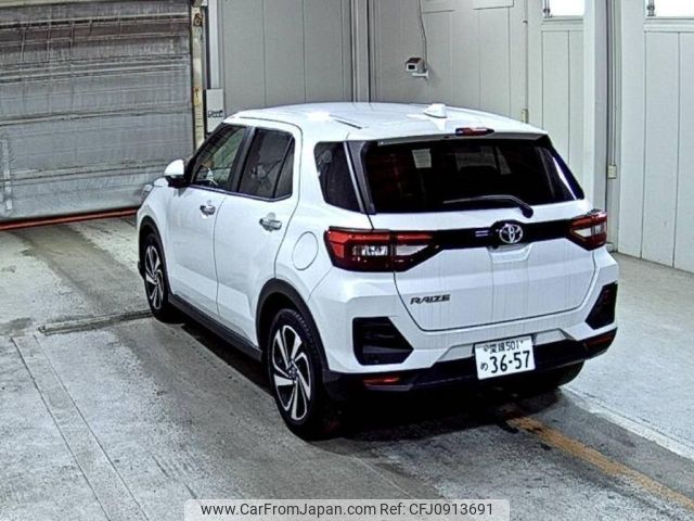 toyota raize 2021 -TOYOTA 【愛媛 501め3657】--Raize A200A-0139448---TOYOTA 【愛媛 501め3657】--Raize A200A-0139448- image 2