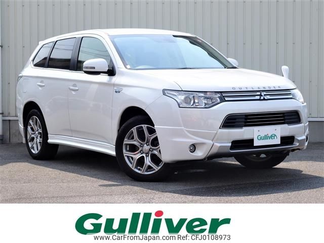 mitsubishi outlander-phev 2015 -MITSUBISHI--Outlander PHEV DLA-GG2W--GG2W-0106974---MITSUBISHI--Outlander PHEV DLA-GG2W--GG2W-0106974- image 1