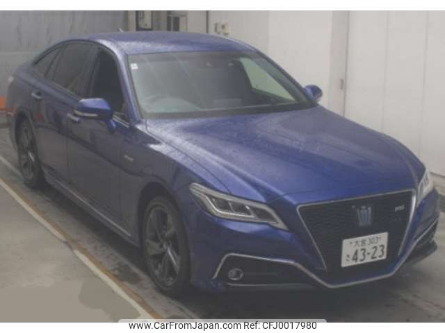 toyota crown-hybrid 2019 -TOYOTA 【大宮 303ｻ4323】--ｸﾗｳﾝﾊｲﾌﾞﾘｯﾄﾞ 6AA-AZSH21--AZSH21-1008380---TOYOTA 【大宮 303ｻ4323】--ｸﾗｳﾝﾊｲﾌﾞﾘｯﾄﾞ 6AA-AZSH21--AZSH21-1008380- image 1