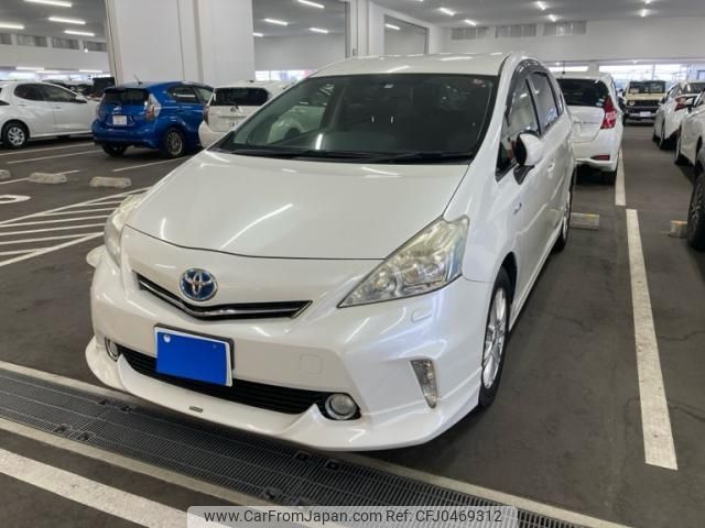 toyota prius-α 2013 -TOYOTA--Prius α DAA-ZVW41W--ZVW41-3322421---TOYOTA--Prius α DAA-ZVW41W--ZVW41-3322421- image 1