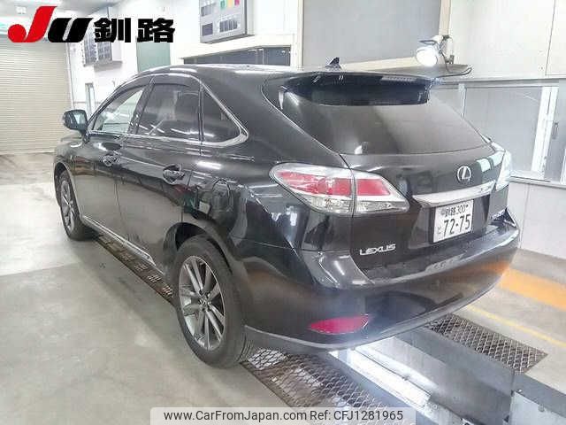 lexus rx 2012 -LEXUS 【釧路 300ﾄ7275】--Lexus RX GYL15W--2444117---LEXUS 【釧路 300ﾄ7275】--Lexus RX GYL15W--2444117- image 2