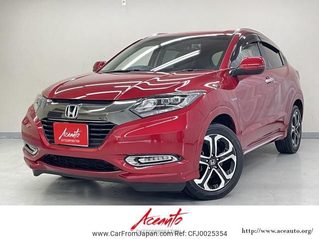 honda vezel 2016 -HONDA 【名変中 】--VEZEL RU3--1214138---HONDA 【名変中 】--VEZEL RU3--1214138- image 1