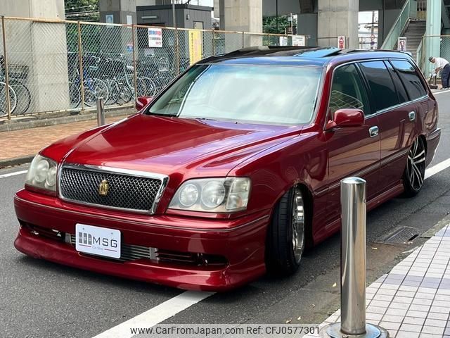 toyota crown-estate 2001 quick_quick_JZS171W_JZS1710051246 image 2