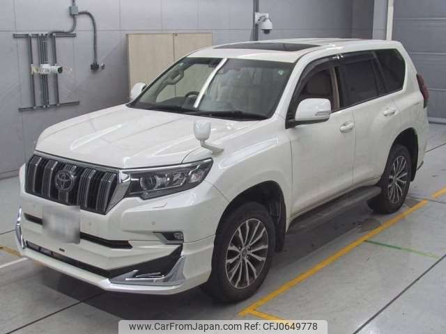 toyota land-cruiser-prado 2019 -TOYOTA 【札幌 330ﾄ 671】--Land Cruiser Prado CBA-TRJ150W--TRJ150-0100985---TOYOTA 【札幌 330ﾄ 671】--Land Cruiser Prado CBA-TRJ150W--TRJ150-0100985- image 1