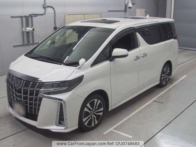 toyota alphard 2021 -TOYOTA--Alphard AGH30W-0387595---TOYOTA--Alphard AGH30W-0387595- image 1