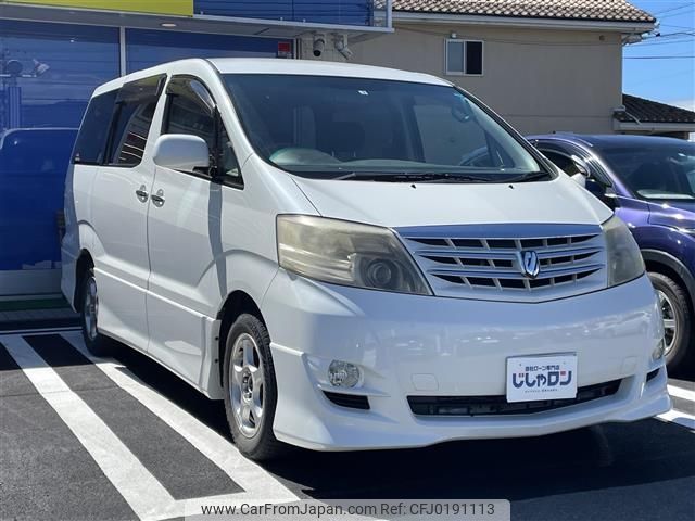 toyota alphard 2008 -TOYOTA--Alphard DBA-ANH10W--ANH10-0201295---TOYOTA--Alphard DBA-ANH10W--ANH10-0201295- image 1