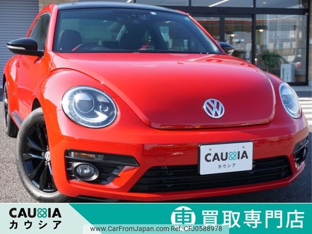 volkswagen the-beetle 2018 -VOLKSWAGEN--VW The Beetle DBA-16CBZ--WVWZZZ16ZJM707217---VOLKSWAGEN--VW The Beetle DBA-16CBZ--WVWZZZ16ZJM707217- image 1