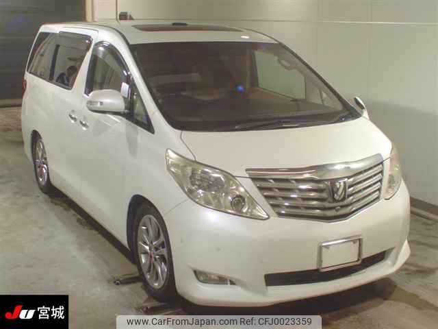 toyota alphard 2009 -TOYOTA--Alphard GGH25W-8008683---TOYOTA--Alphard GGH25W-8008683- image 1