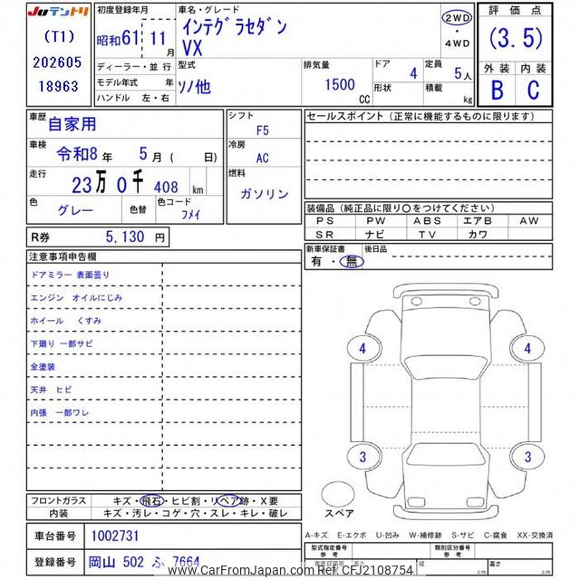 1986 Honda Integra JDM car for sale — photo 3 of 25