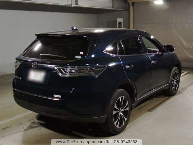 toyota harrier 2016 -TOYOTA 【京都 340ﾑ 710】--Harrier DBA-ZSU65W--ZSU65-0019034---TOYOTA 【京都 340ﾑ 710】--Harrier DBA-ZSU65W--ZSU65-0019034- image 2