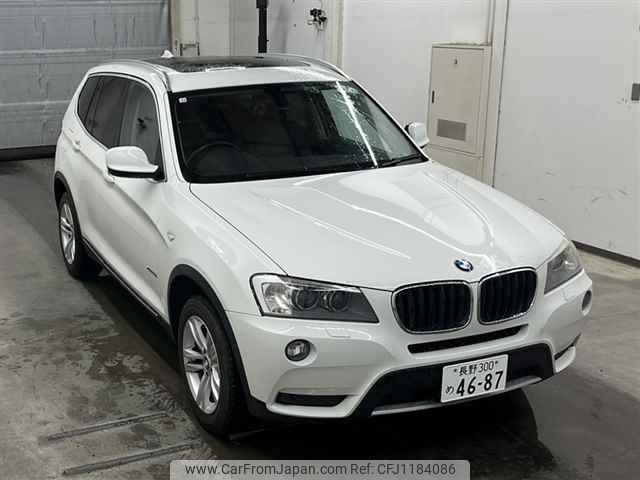 bmw x3 2012 -BMW 【長野 300メ4687】--BMW X3 WX20-WBAWX320300B26339---BMW 【長野 300メ4687】--BMW X3 WX20-WBAWX320300B26339- image 1