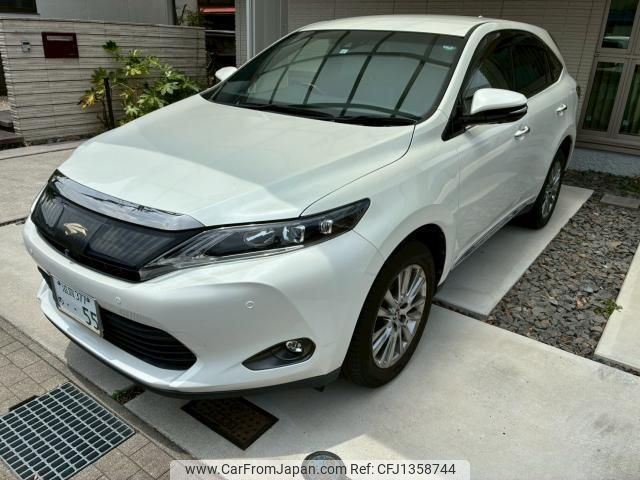 toyota harrier 2015 quick_quick_DBA-ZSU60W_ZSU60-0063543 image 1