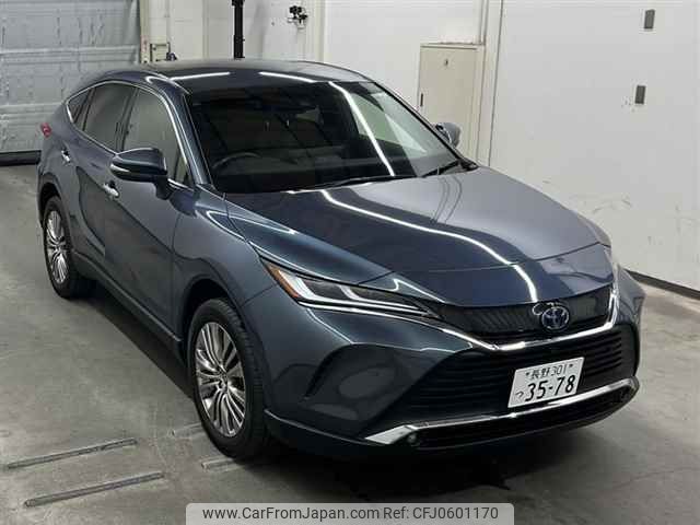 toyota harrier 2021 -TOYOTA 【長野 301ツ3578】--Harrier AXUH85-0011071---TOYOTA 【長野 301ツ3578】--Harrier AXUH85-0011071- image 1