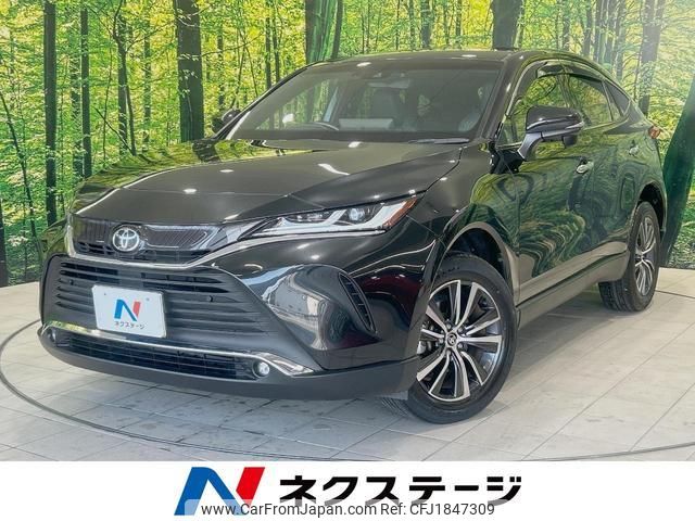 toyota harrier 2021 CFJ1847309 image 1