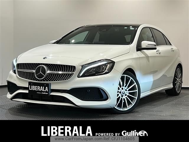 mercedes-benz a-class 2018 -MERCEDES-BENZ--Benz A Class DBA-176042--WDD1760422J757548---MERCEDES-BENZ--Benz A Class DBA-176042--WDD1760422J757548- image 1