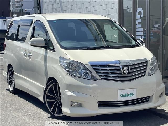 toyota alphard 2009 -TOYOTA--Alphard DBA-GGH25W--GGH25-8009636---TOYOTA--Alphard DBA-GGH25W--GGH25-8009636- image 1