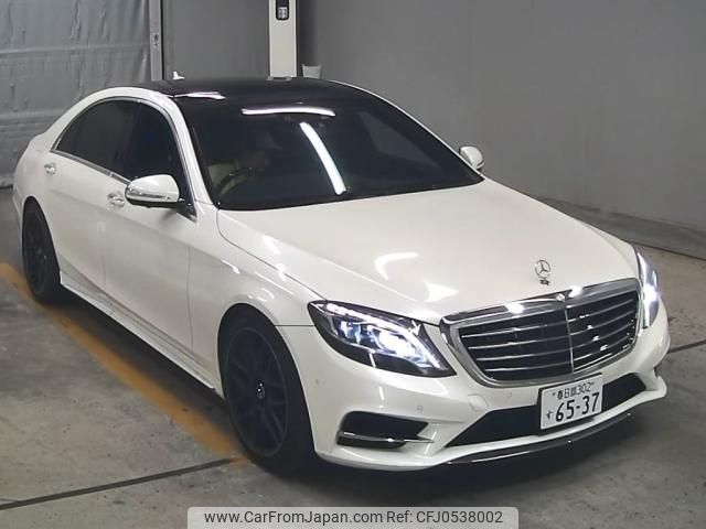 mercedes-benz s-class 2014 -MERCEDES-BENZ--Benz S Class WDD2221822A035365---MERCEDES-BENZ--Benz S Class WDD2221822A035365- image 1