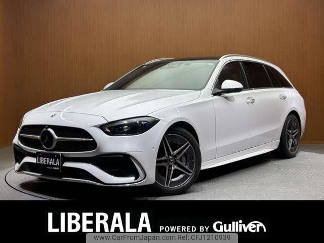 mercedes-benz c-class-station-wagon 2022 -MERCEDES-BENZ--Benz C Class Wagon 5AA-206242C--W1K2062422F035190---MERCEDES-BENZ--Benz C Class Wagon 5AA-206242C--W1K2062422F035190- image 1