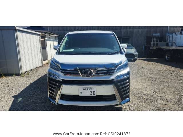 toyota vellfire 2018 -TOYOTA 【名古屋 380ﾃ 30】--Vellfire DBA-GGH35W--GGH35-0009322---TOYOTA 【名古屋 380ﾃ 30】--Vellfire DBA-GGH35W--GGH35-0009322- image 1