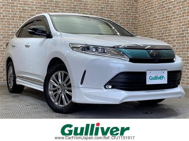 toyota harrier 2017 -TOYOTA--Harrier DBA-ZSU65W--ZSU65-0027061---TOYOTA--Harrier DBA-ZSU65W--ZSU65-0027061- image 1