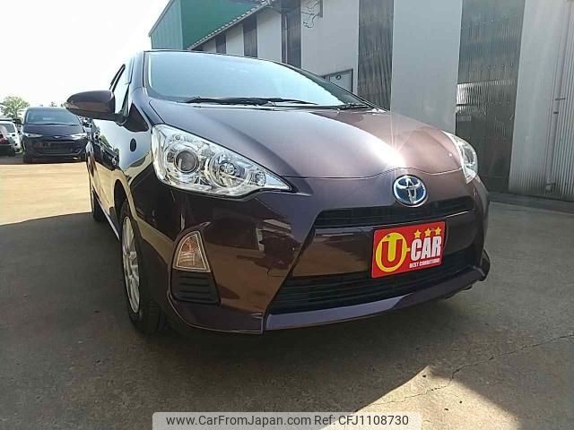 toyota aqua 2014 -TOYOTA 【新潟 503ｾ1813】--AQUA NHP10--2388353---TOYOTA 【新潟 503ｾ1813】--AQUA NHP10--2388353- image 1