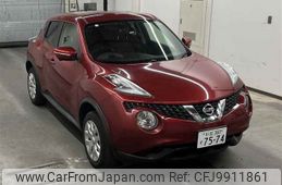 nissan juke 2017 -NISSAN 【杉並 300ソ7574】--Juke YF15-511330---NISSAN 【杉並 300ソ7574】--Juke YF15-511330-